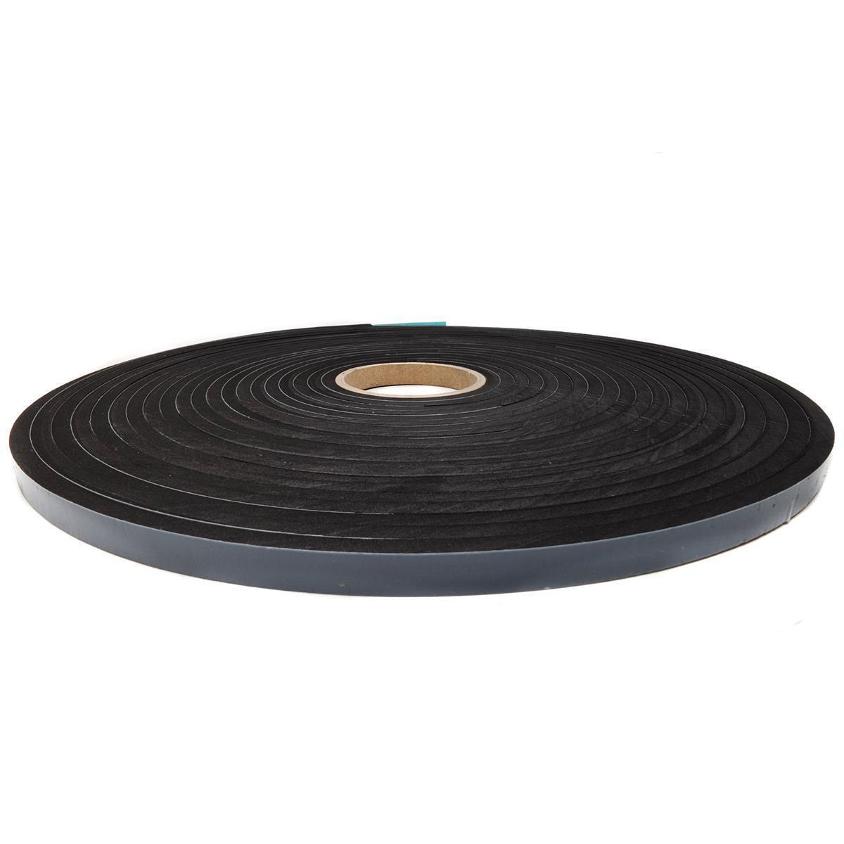 EPDM - Schaum. Schwarz 10 mm x 5 mm x 10 m/Rolle