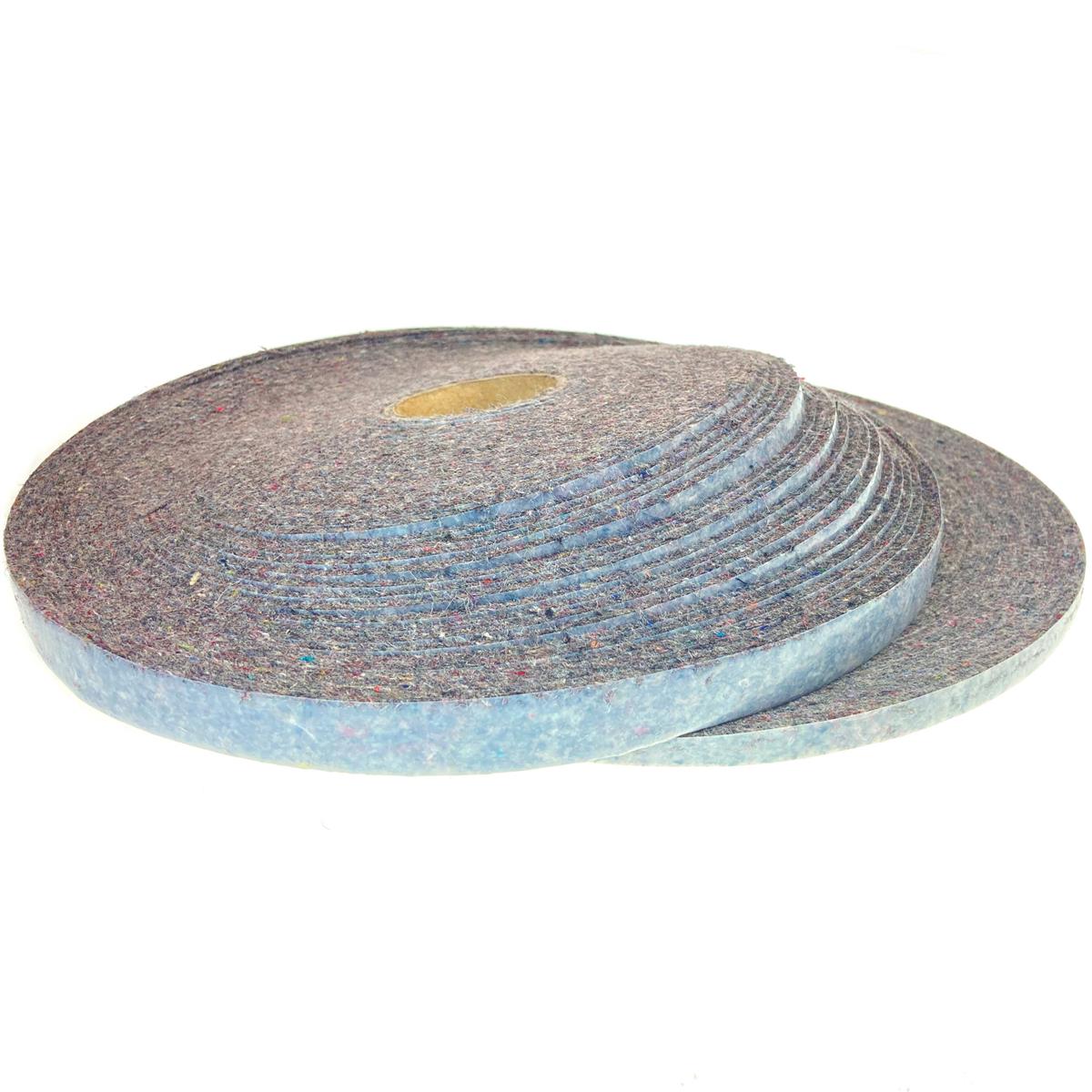 Isolierfilz einseitig klebend. 15 mm x 3 mm x 20 m