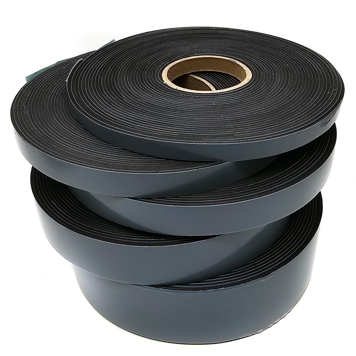 EPDM - Schaum. Schwarz 9 mm x 2 mm x 10 m/Rolle