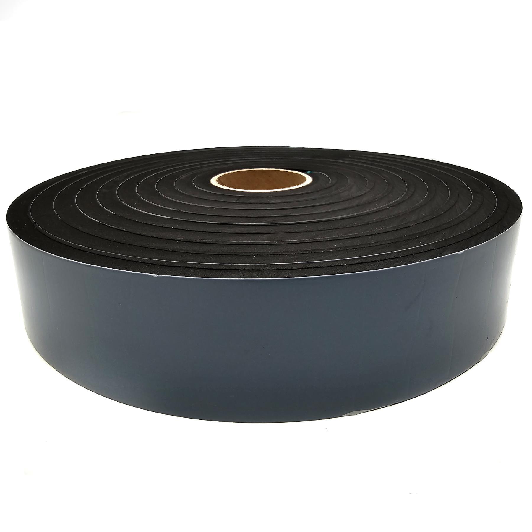 EPDM - Schaum. Schwarz 50 mm x 10 mm x 5 m/Rolle