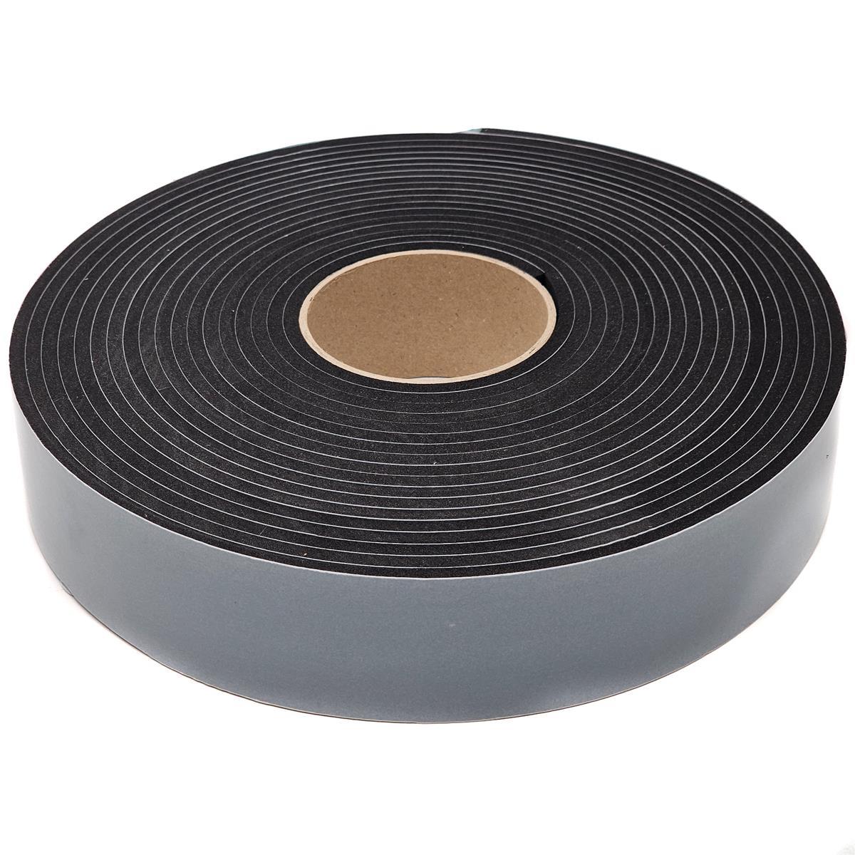 EPDM - Schaum. Schwarz 50 mm x 5 mm x 10 m/Rolle