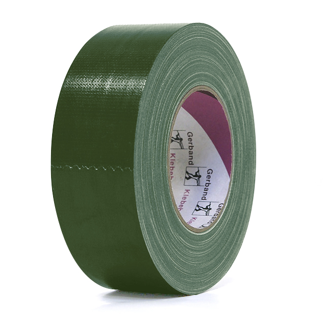 Gewebeband "Gaffer-Tape" olive, 50 mm x 50 m