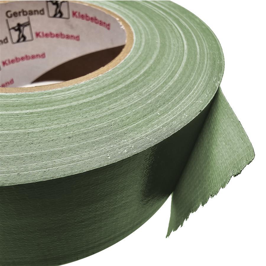 Gewebeband "Gaffer-Tape" olive, 50 mm x 50 m