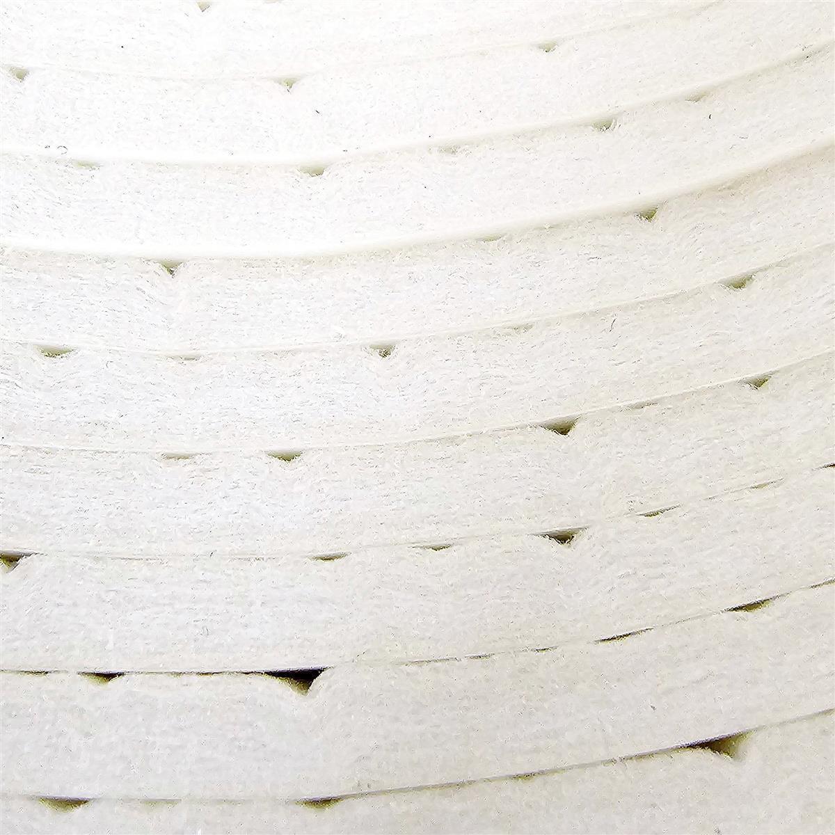 Keramikfasergewebe weiß 20 mm x 5 mm - 10 m
