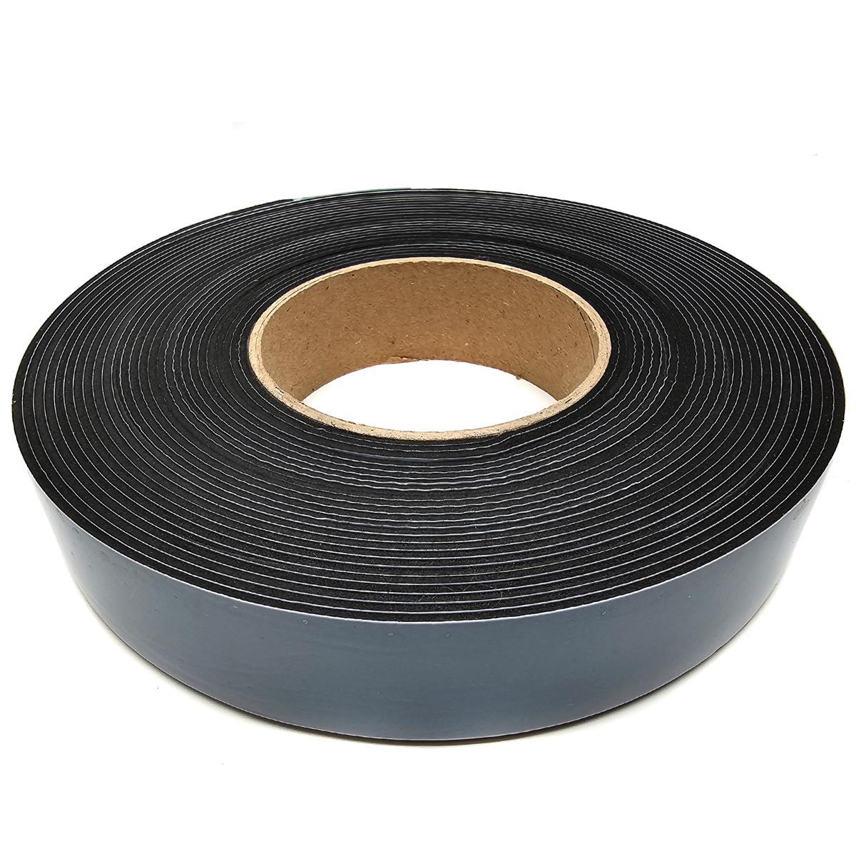 EPDM - Schaum. Schwarz 30 mm x 2 mm x 10 m/Rolle