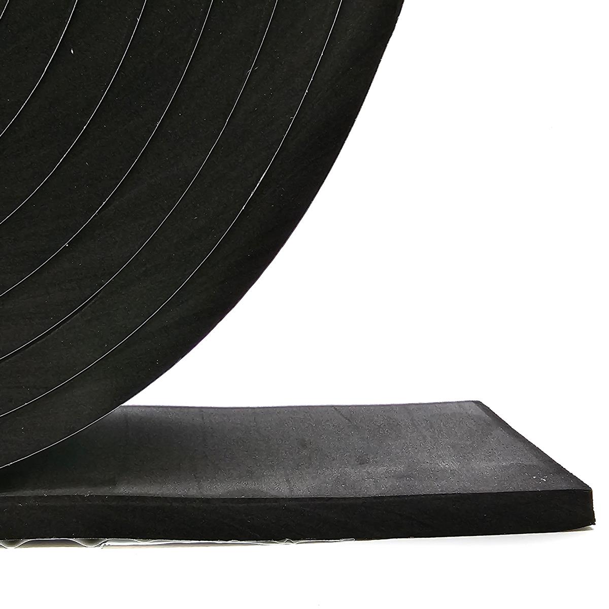 EPDM - Schaum. Schwarz 50 mm x 10 mm x 5 m/Rolle