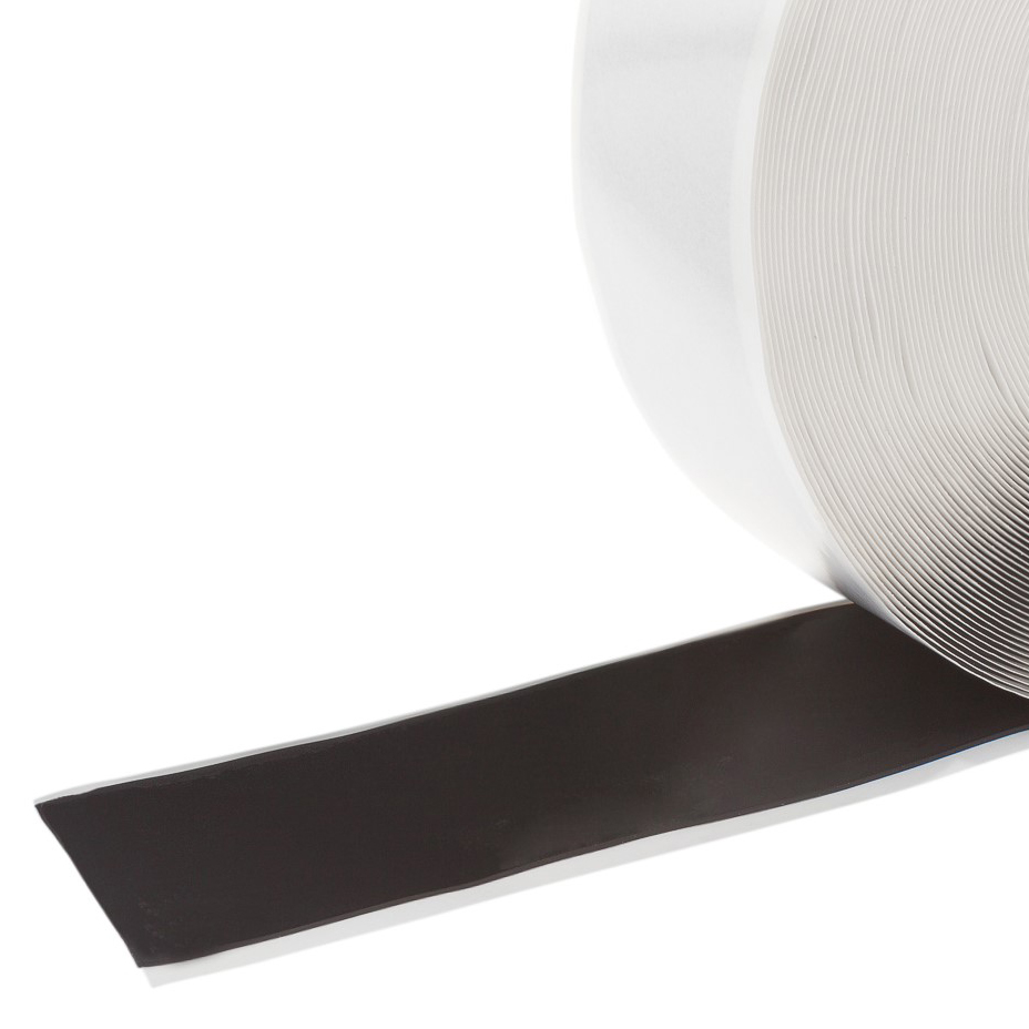 Butylband Schwarz beidseitig klebend 50 mm x 1 mm x 25 m