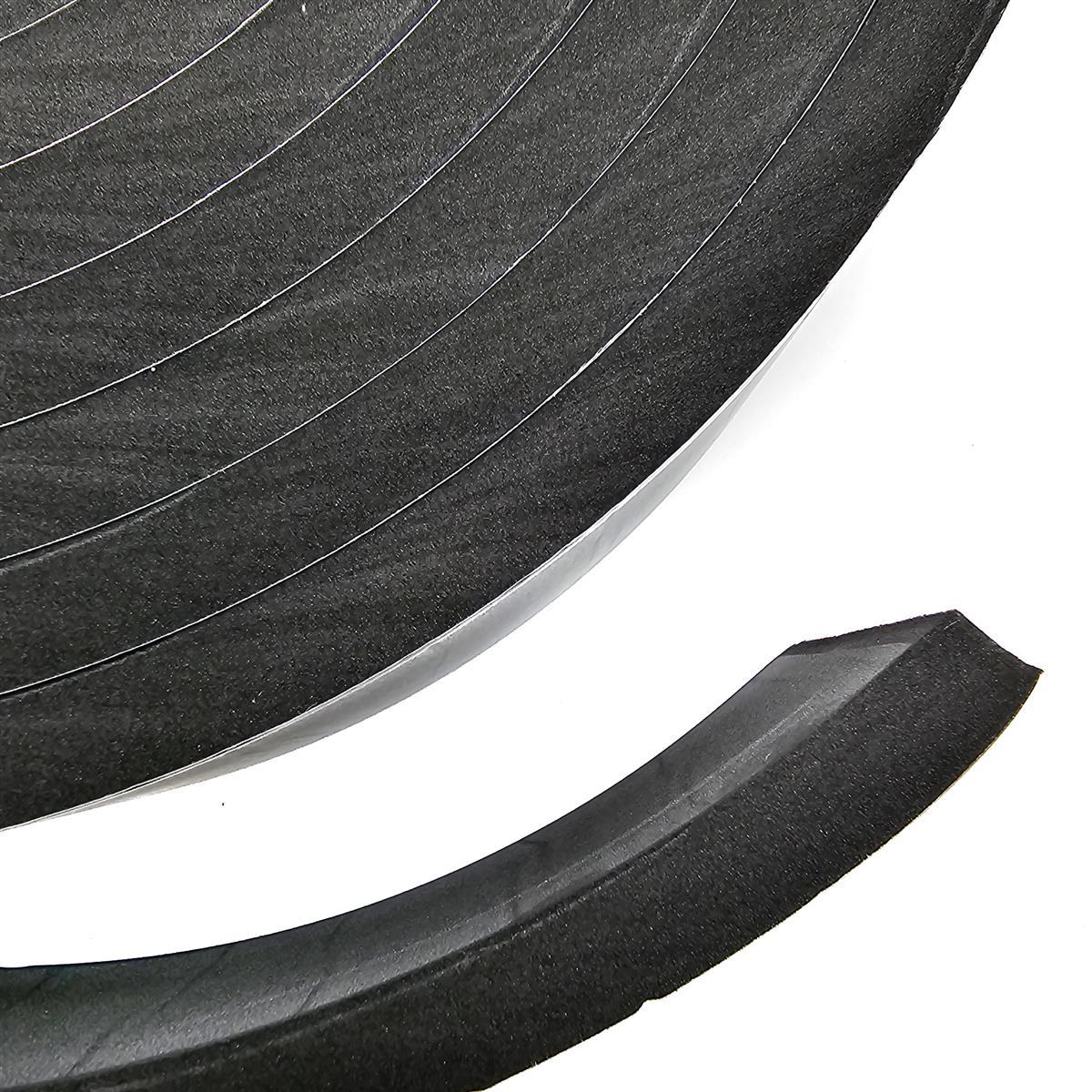 EPDM - Schaum. Schwarz 50 mm x 10 mm x 5 m/Rolle