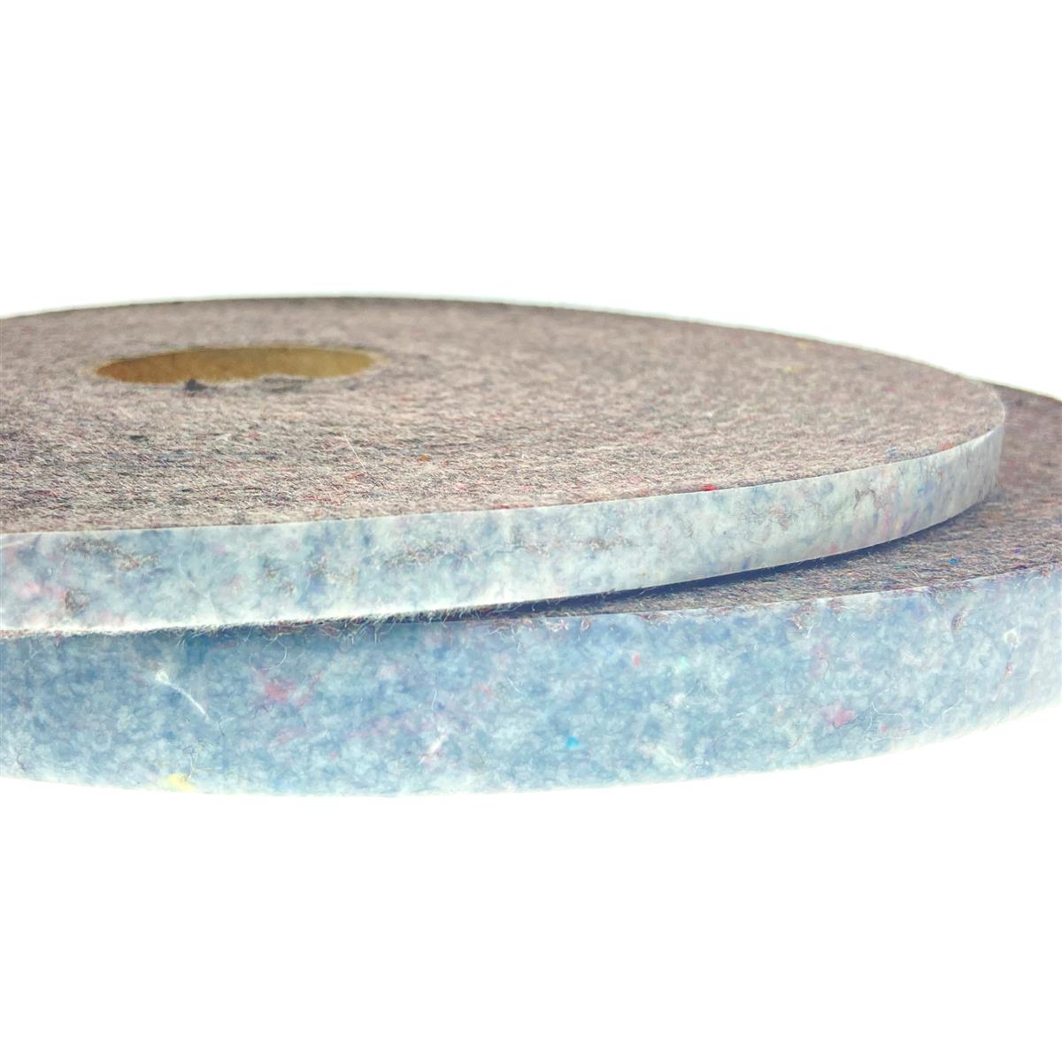 Isolierfilz einseitig klebend. 15 mm x 3 mm x 20 m