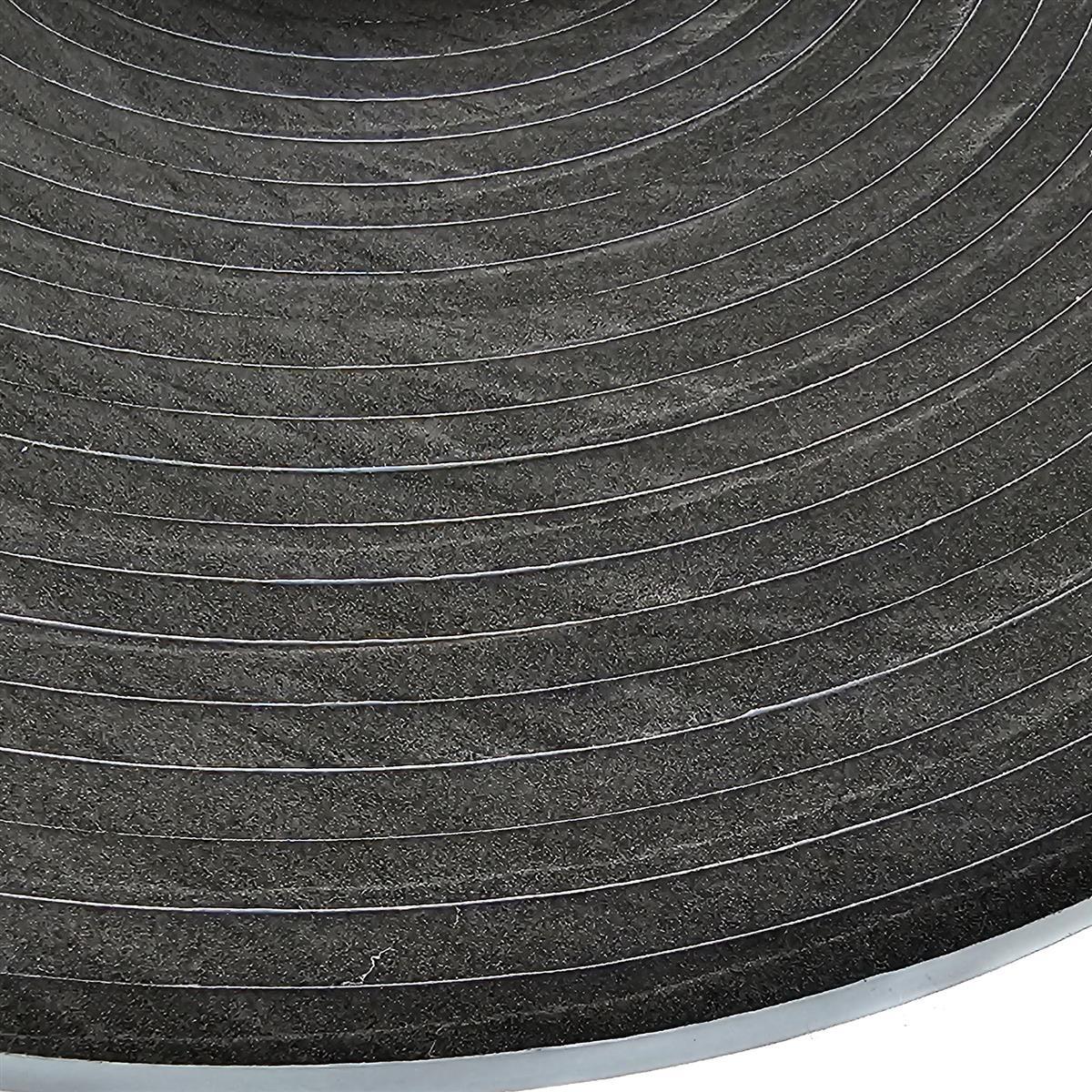 EPDM - Schaum. Schwarz 6 mm x 5 mm x 10 m/Rolle