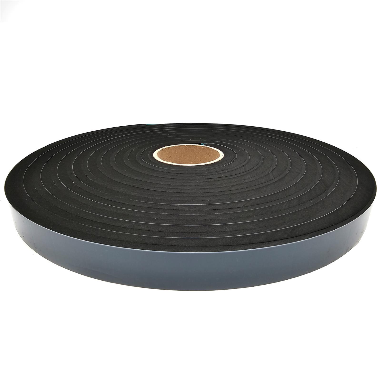 EPDM - Schaum. Schwarz 20 mm x 10 mm x 5 m/Rolle