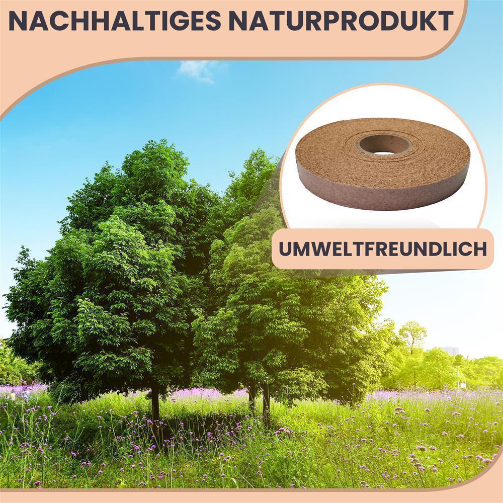 Presskork Natur 30 mm x 5 mm - 10 m auf Rolle