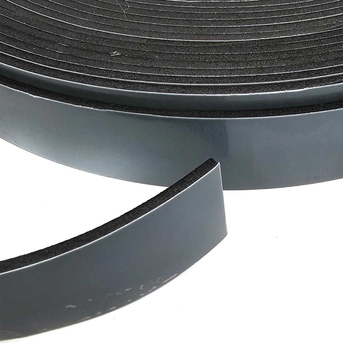 EPDM - Schaum. Schwarz 20 mm x 2 mm x 10 m/Rolle