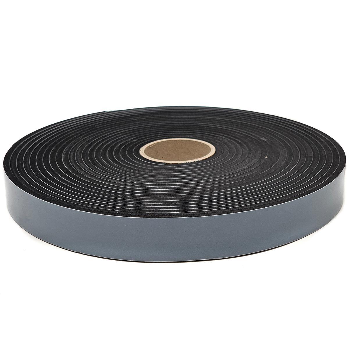 EPDM - Schaum. Schwarz 30 mm x 5 mm x 10 m/Rolle