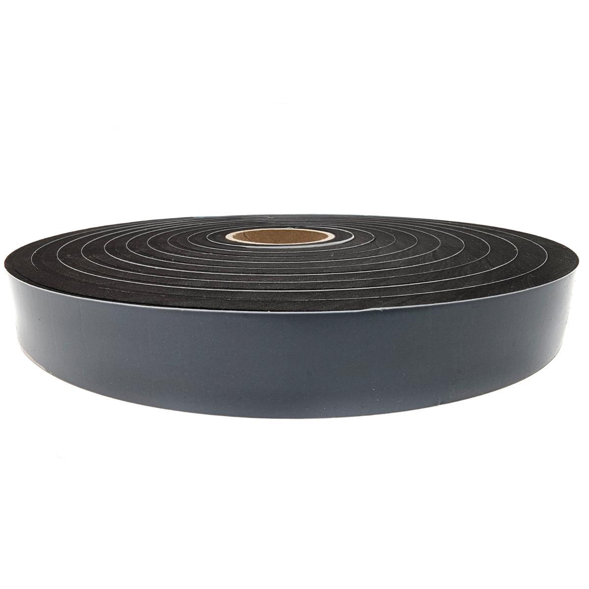 EPDM - Schaum. Schwarz 30 mm x 10 mm x 5 m/Rolle