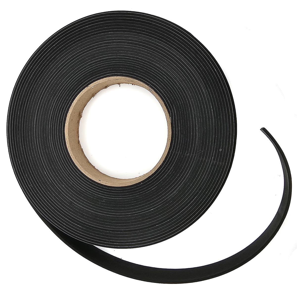 EPDM - Schaum. Schwarz 20 mm x 2 mm x 10 m/Rolle