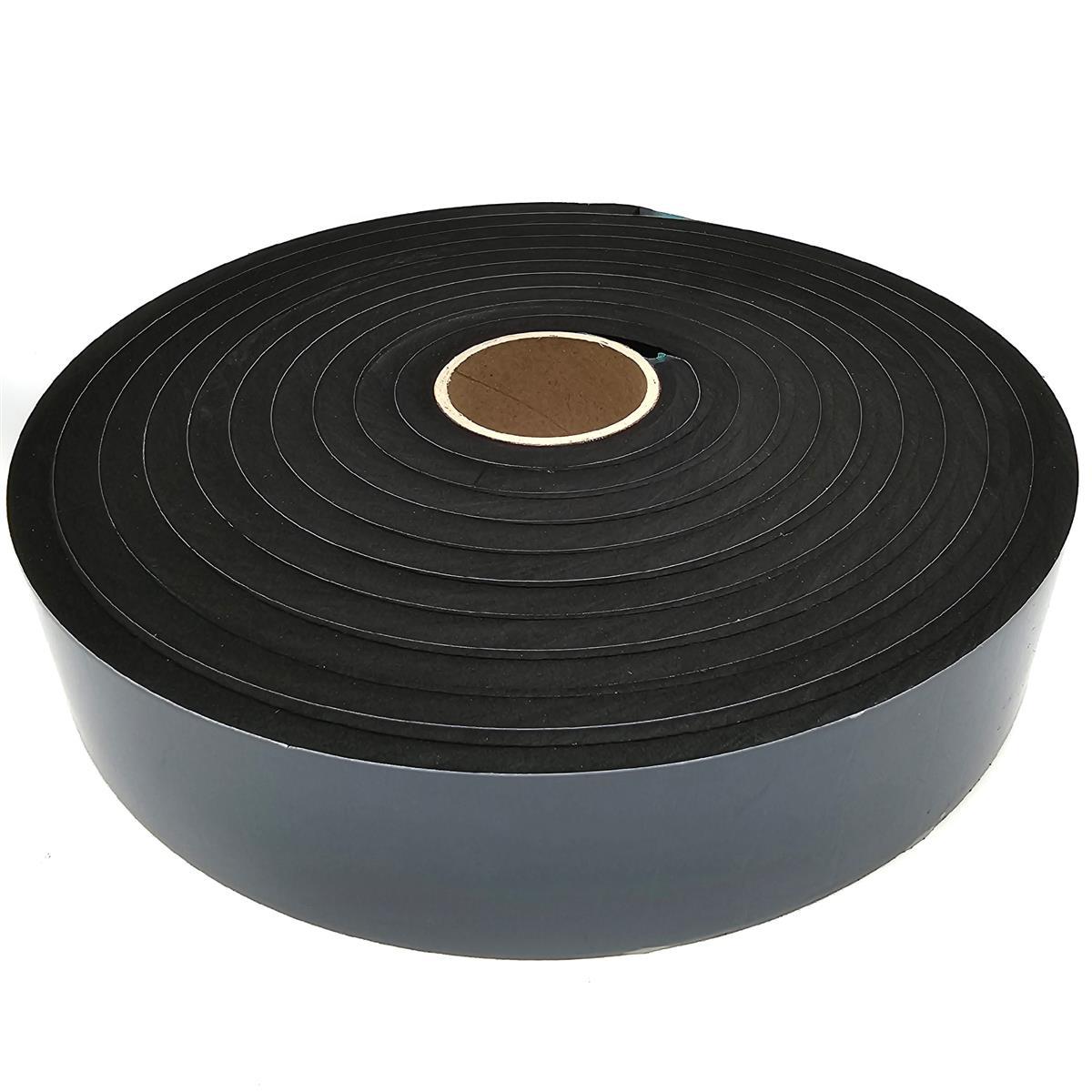 EPDM - Schaum. Schwarz 50 mm x 10 mm x 5 m/Rolle