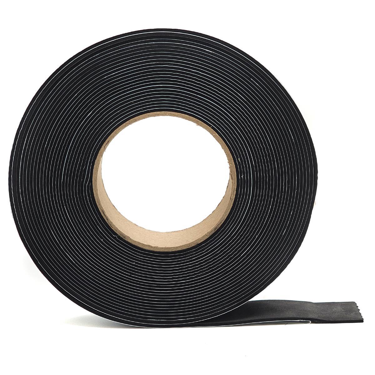 EPDM - Schaum. Schwarz 30 mm x 2 mm x 10 m/Rolle