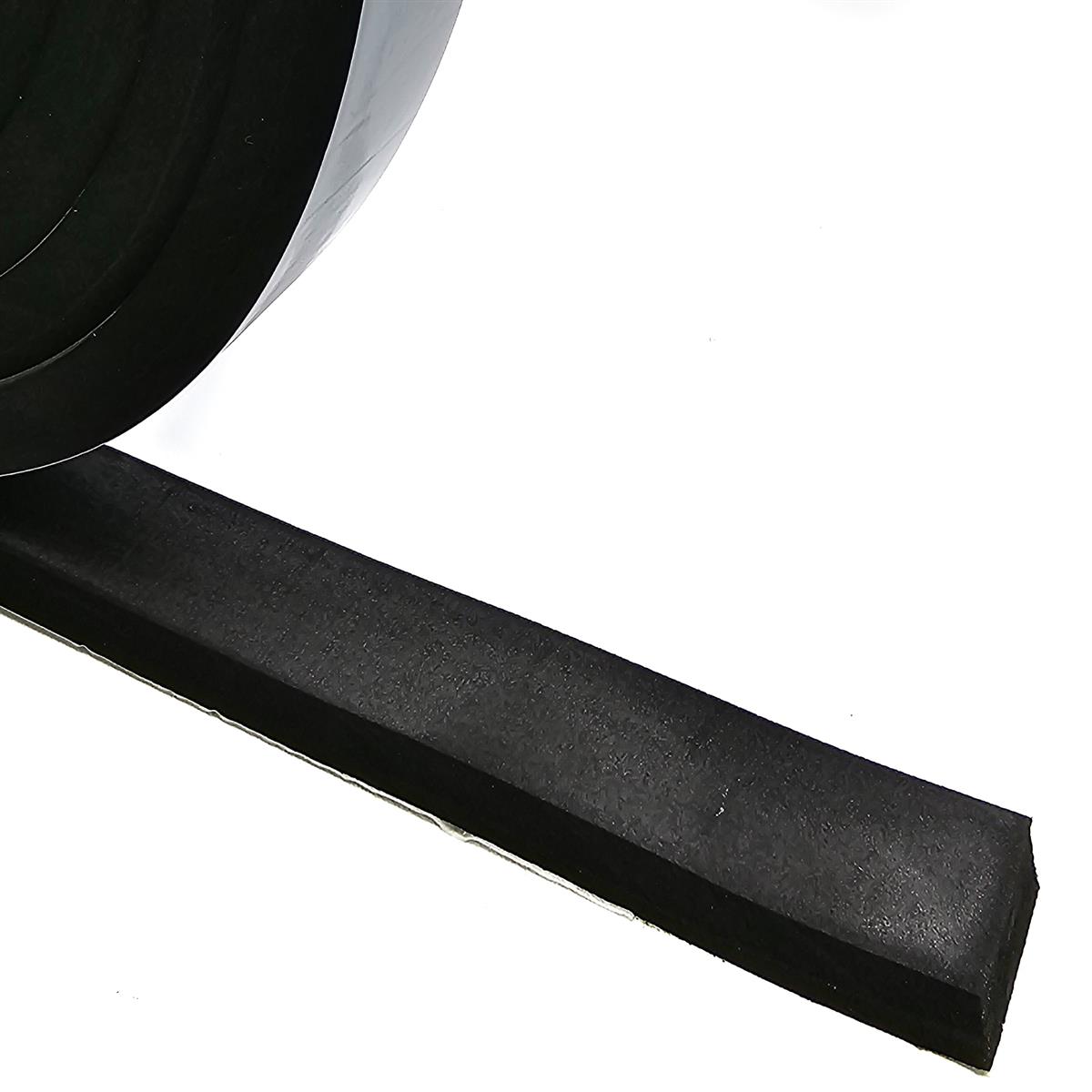 EPDM - Schaum. Schwarz 20 mm x 10 mm x 5 m/Rolle